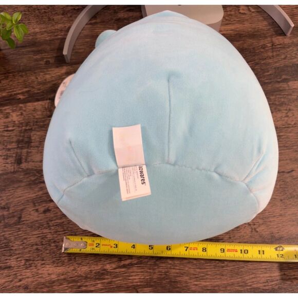 Original Squishmallow Natnat Blue Alien Plush Toy With Yellow Floral Crown 11" - Picture 3 of 10